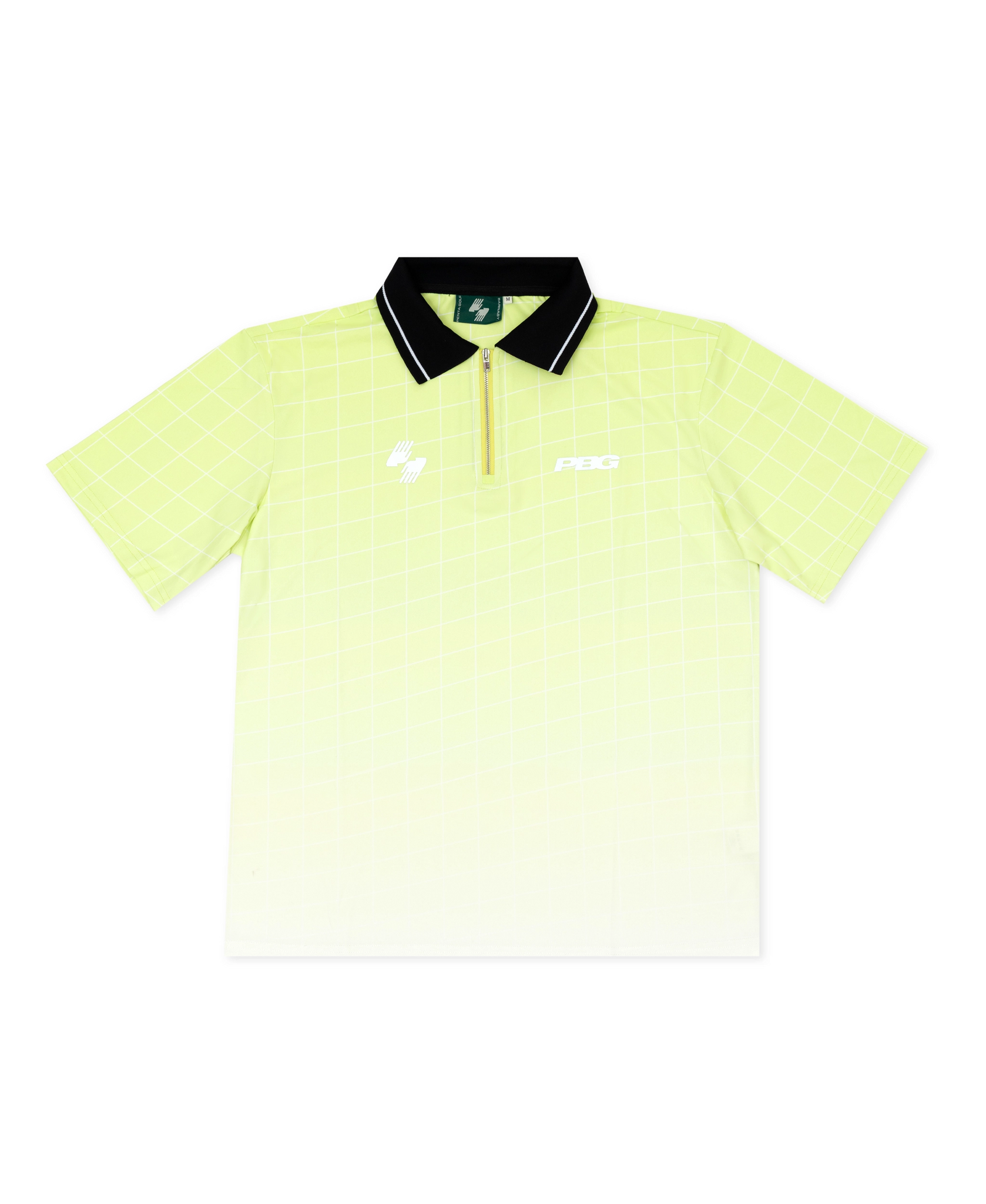Penta Golf x Barnaby's — Grid Polo Lemon Sorbet
