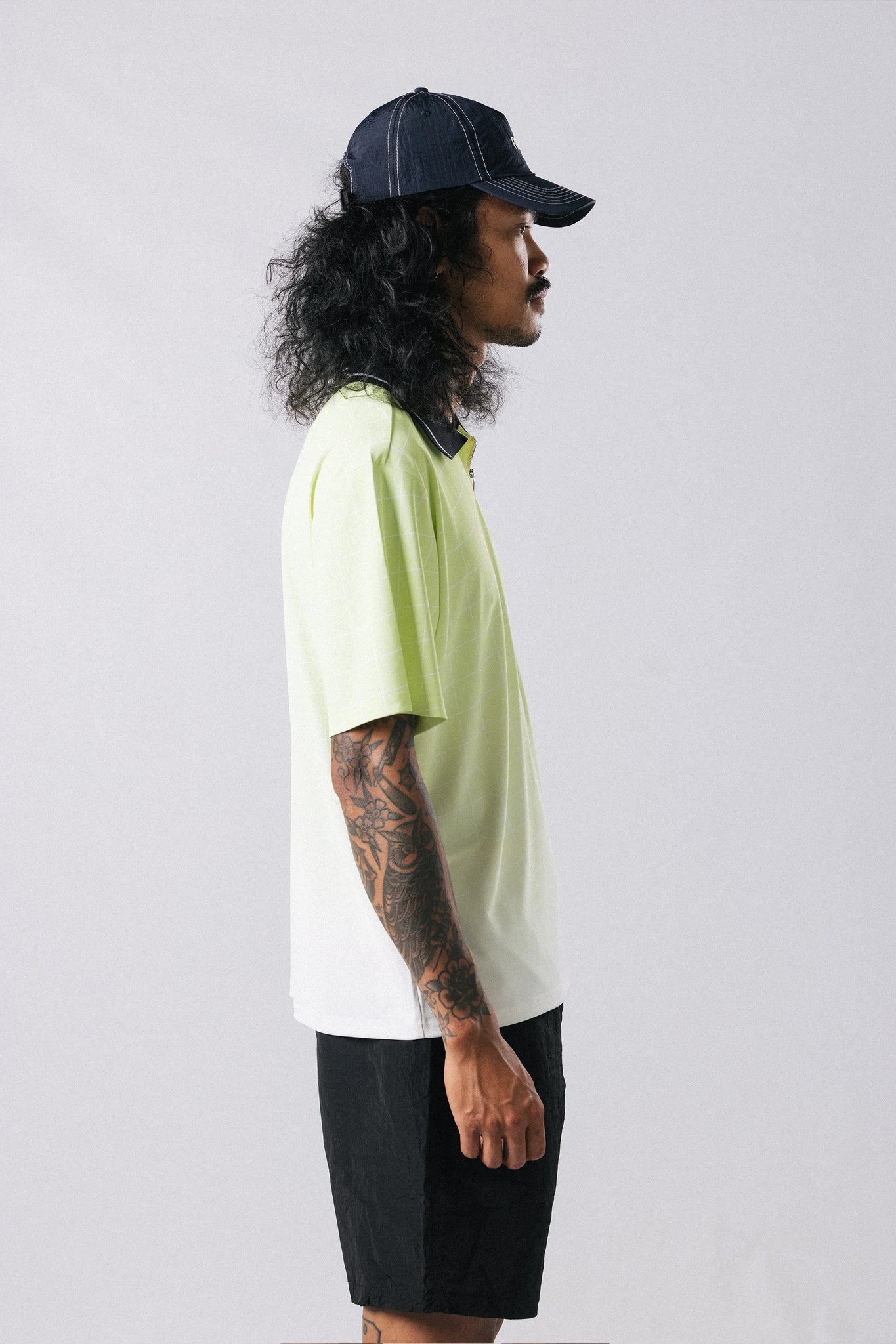 PENTA X Barnaby's Grid Polo – Lemon Sorbet